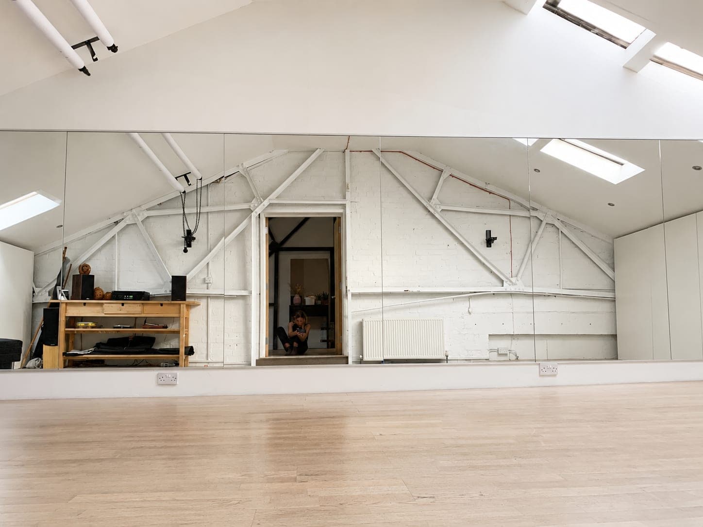 Studio 28. Full studio view from the door